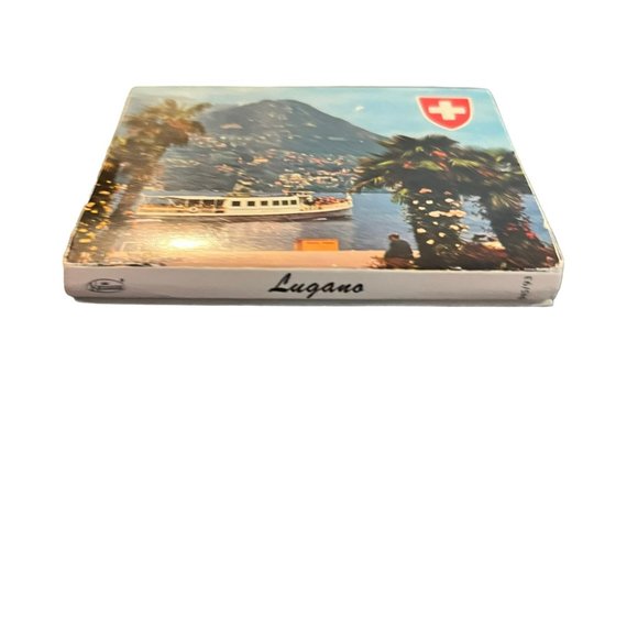 Vintage Lugano Zurich Mini Postcard Book - Picture 2 of 9